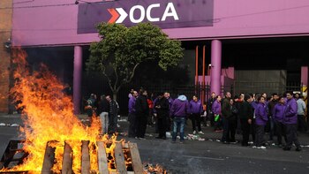 Trabajadores del correo privado OCA