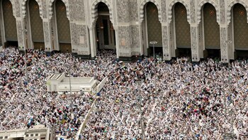 La Meca (Arabia Saudita) recibe