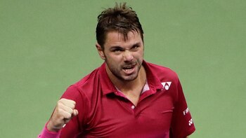 Puño arriba para Wawrinka, que jugará su primera final de US Open (AP)