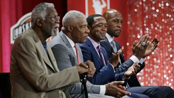 Los presentadores de la noche,