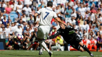 En su vuelta, Cristiano Ronaldo