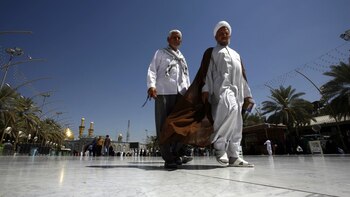 Musulmanes en Kerbala (AFP)