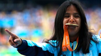 Yanina Martínez consiguió la medalla