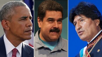 Barack Obama, Nicolás Maduro y