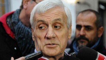 Antonio Caló, el secretario general de la UOM (Télam)