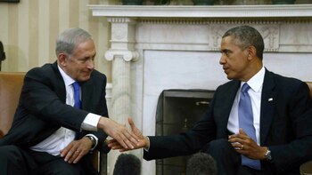 Benjamin Netanyahu y Barack Obama
