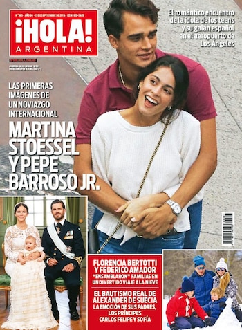 Martina Stoessel y Pepe Barroso