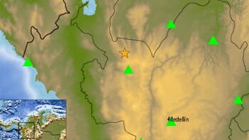 El epicentro se dio en