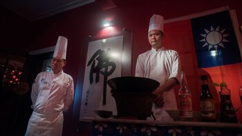 Los chefs Lin Pei Yuan