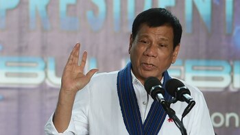 El polémico Rodrigo Duterte es