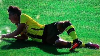 El movimiento terminó por dejar