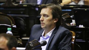 El diputado Eduardo Cáceres es