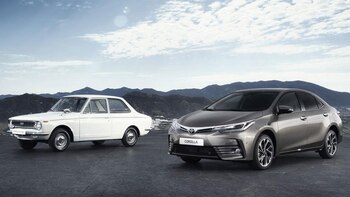 Del primer modelo de Corolla