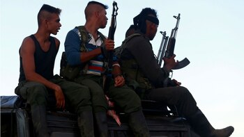 Militantes de las FARC (Reuters)