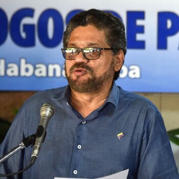 El representante de las FARC