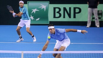 Mayer y Del Potro, la