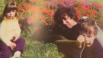 Gustavo Cerati con Benito y