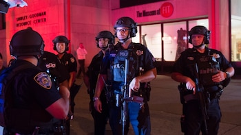 El artefacto estalló mientras un