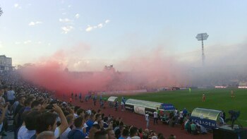 Los hooligans del Estrella Roja