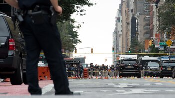Así quedó la calle donde