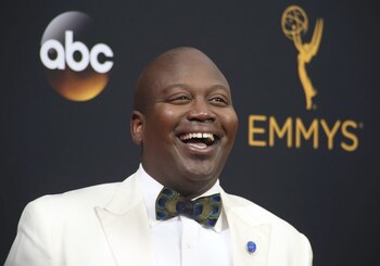 El comediante eligió un monño