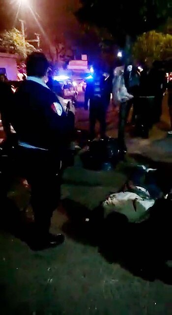 Los vecinos les pegaron a