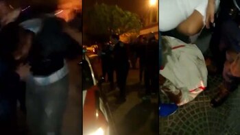 Dos motochorros quedaron inconscientes por