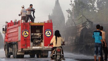 Convoy de ayuda humanitaria en