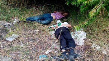 Así fueron hallados los dos