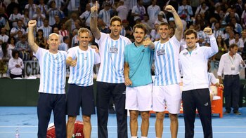 Daniel Orsanic confía en los mismos cuatro tenistas que eliminaron a Gran Bretaña para vencer a Croacia y ganar la Copa Davis (AP)