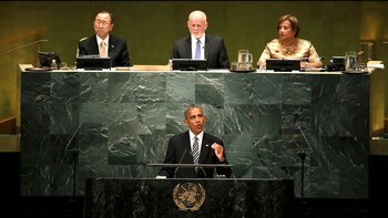 Barack Obama, en su última