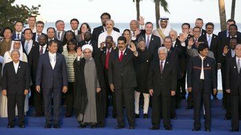 Foto grupal de la cumbre