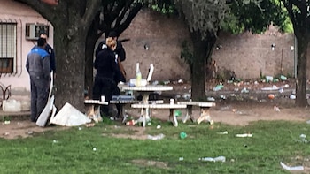 Así quedó el lugar de