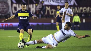 Boca y Lanús se enfrentaron