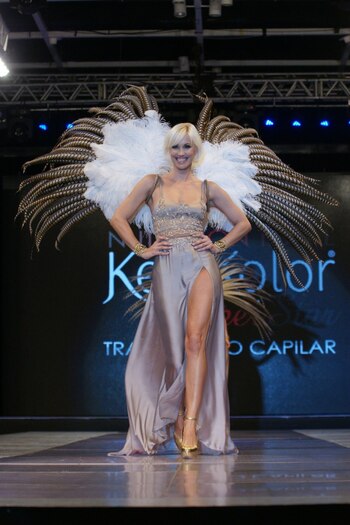 Las modelos top lucieron sus