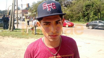 Nicolás Rivero, de 19 años: