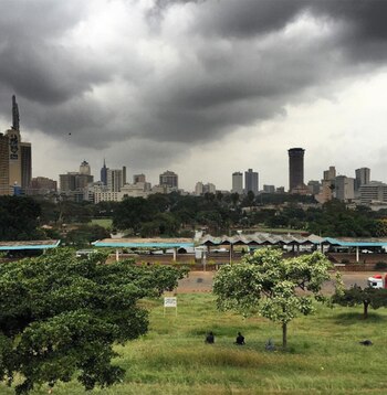 Jeppesen en Kenia. Cree que