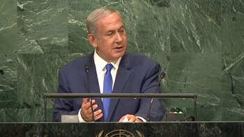El premier Benjamin Netanyahu reaccionó