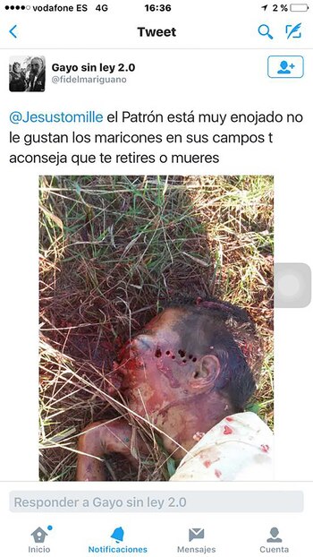 Lo amenazaron para que no