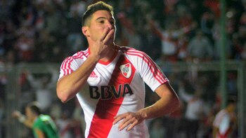 Lucas Alario viene de marcar