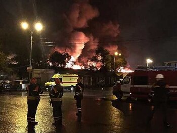 El incendio fue sofocado después de varias horas (Instagram)
