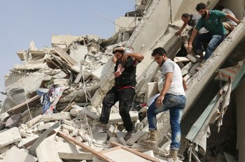 El ataque en preparación de