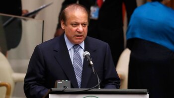 Nawaz Sharif, primer ministro de