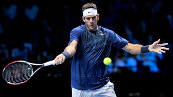 Del Potro finalizó segundo en el Masters de 2013 (AFP)