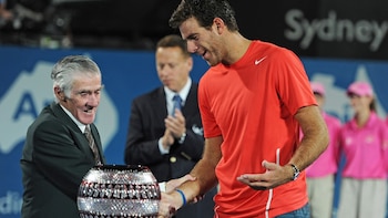 Del Potro se quedó con el torneo de Sidney (AFP)