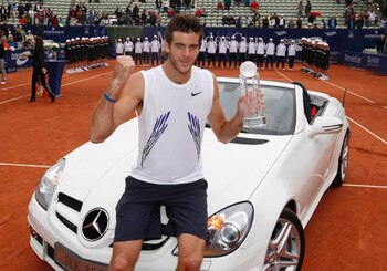 Stuttgart 2008, su primer torneo