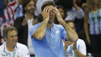 Juan Martín del Potro es la gran esperanza argentina (Reuters)