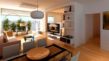 Amplios espacios, muy luminosos y