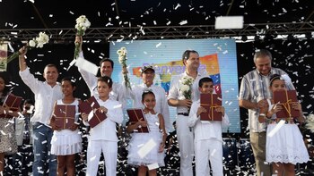 El jefe de la delegación