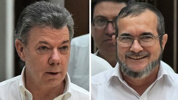 El presidente colombiano Juan Manuel